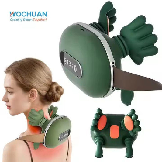 Electric Neck Massager – Portable Neck and Shoulder Massage Device for Relaxation, Home & Office Use