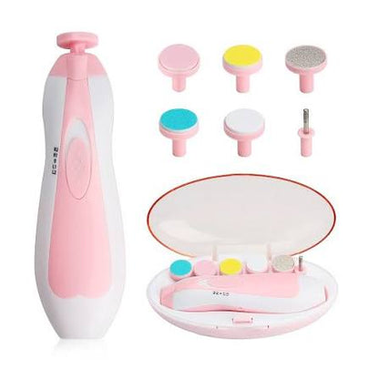 Baby Nail Trimmer Electric – Gentle Baby Nail File and Clipper Kit for Newborns, Infants and Toddlers